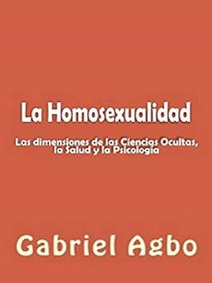 cover image of La Homosexualidad